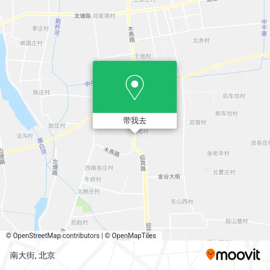 南大街地图