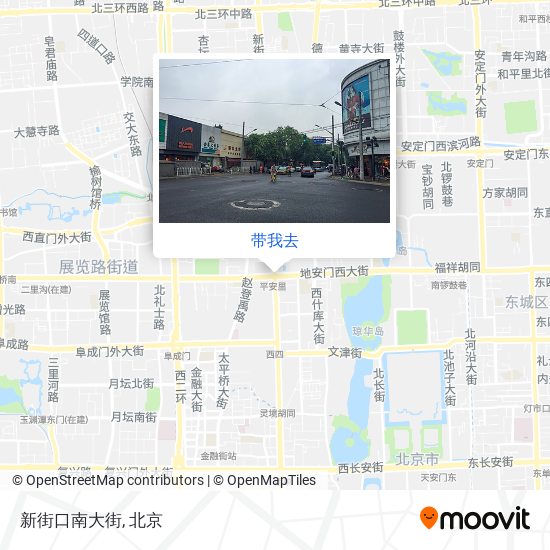 新街口南大街地图