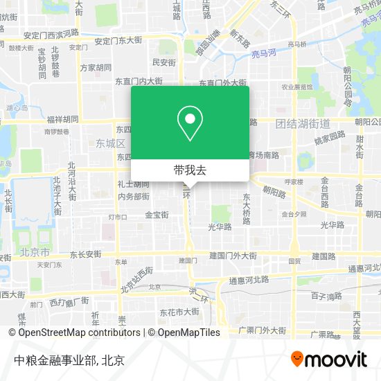 中粮金融事业部地图