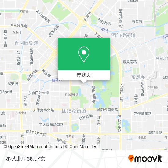 枣营北里38地图