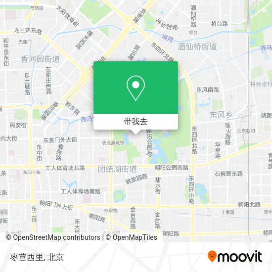 枣营西里地图