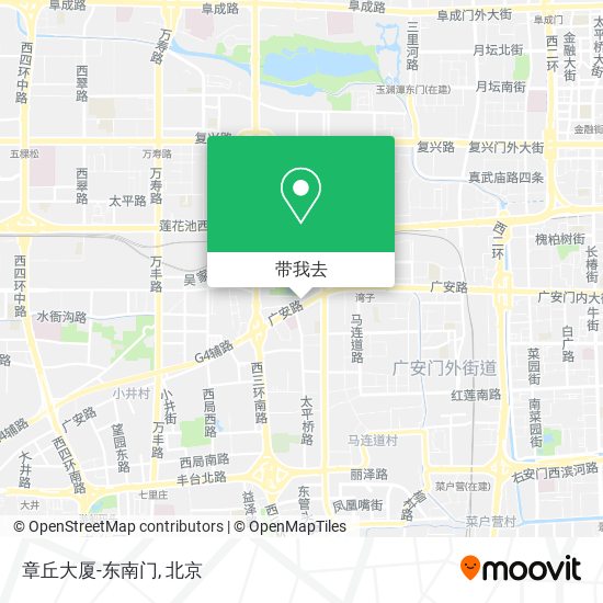 章丘大厦-东南门地图