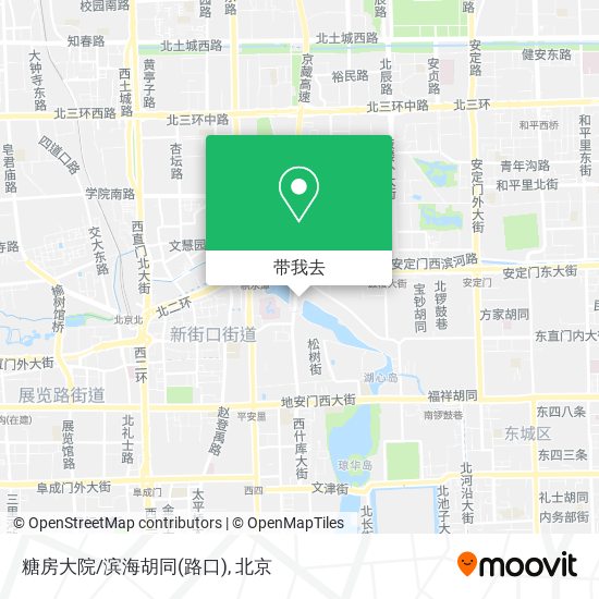 糖房大院/滨海胡同(路口)地图