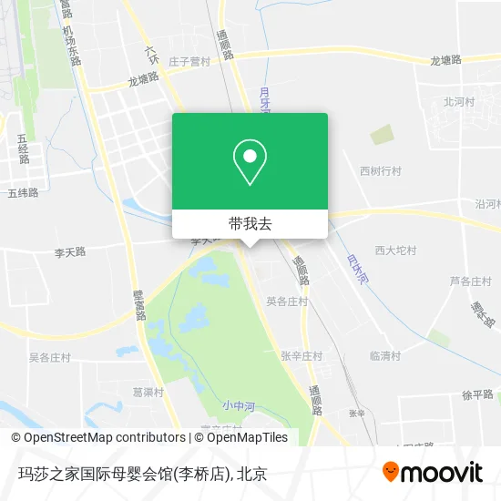 玛莎之家国际母婴会馆(李桥店)地图
