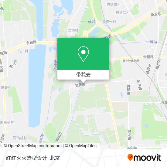 红红火火造型设计地图