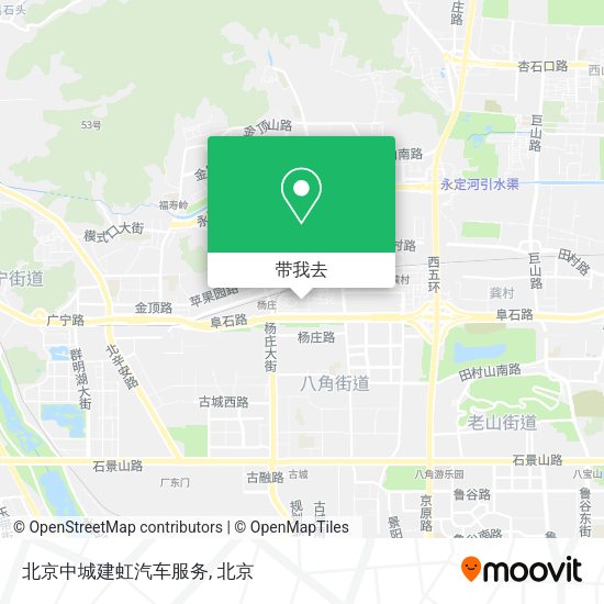 北京中城建虹汽车服务地图