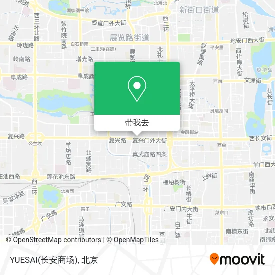 YUESAI(长安商场)地图