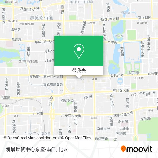 凯晨世贸中心东座-南门地图
