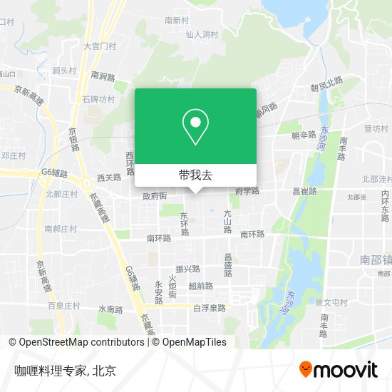 咖喱料理专家地图
