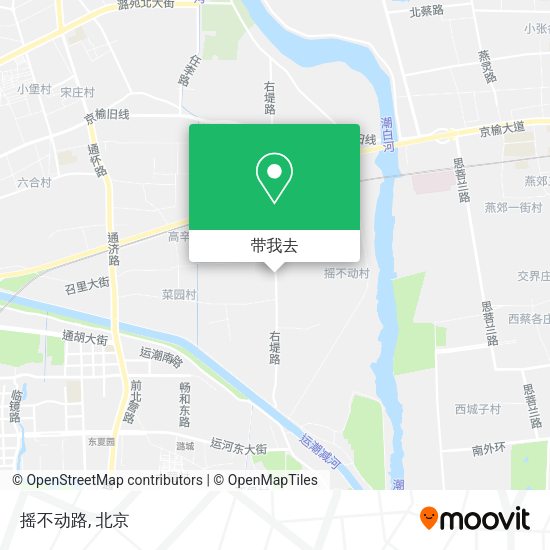 摇不动路地图