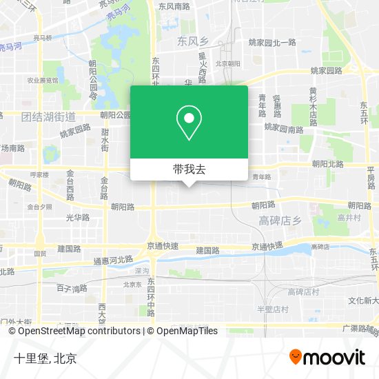 十里堡地图