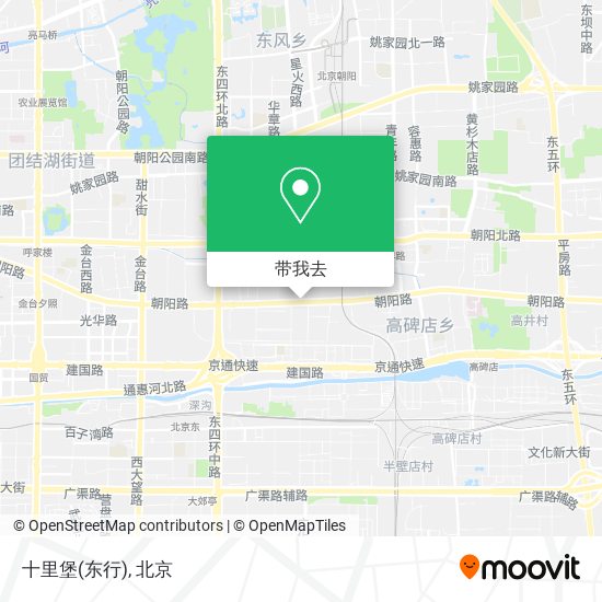 十里堡(东行)地图