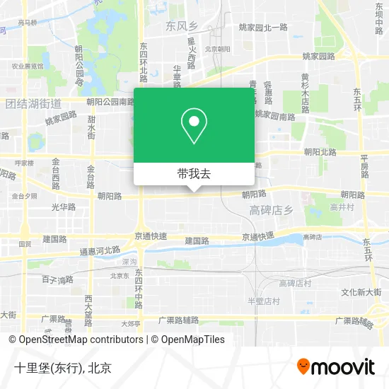 十里堡(东行)地图