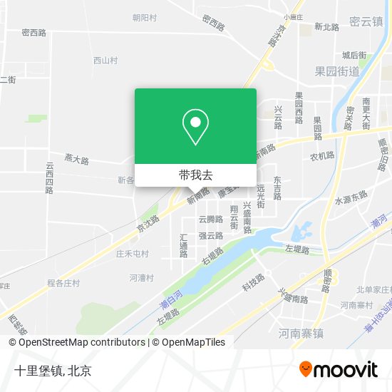 十里堡镇地图