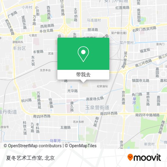 夏冬艺术工作室地图