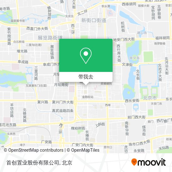 首创置业股份有限公司地图