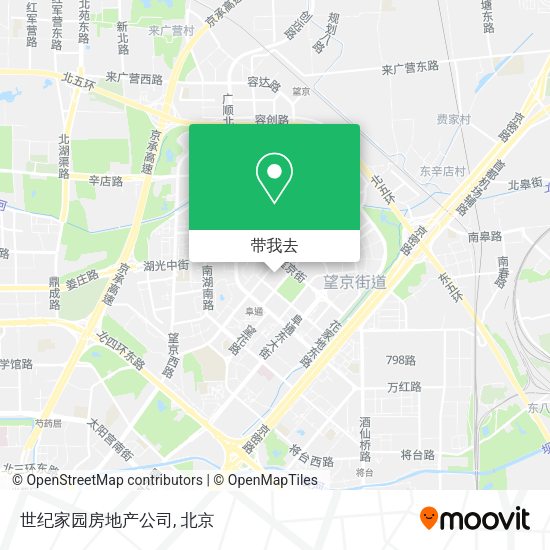 世纪家园房地产公司地图