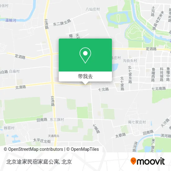 北京途家民宿家庭公寓地图