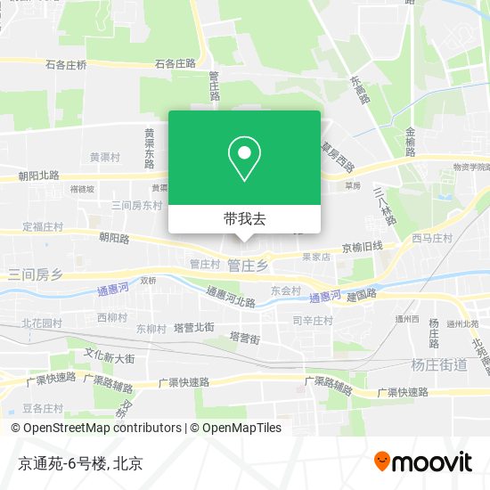 京通苑-6号楼地图