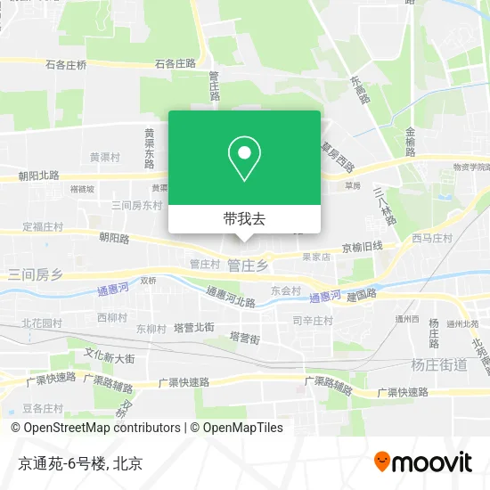 京通苑-6号楼地图