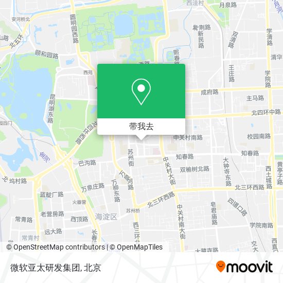 微软亚太研发集团地图