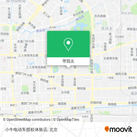 小牛电动车授权体验店地图