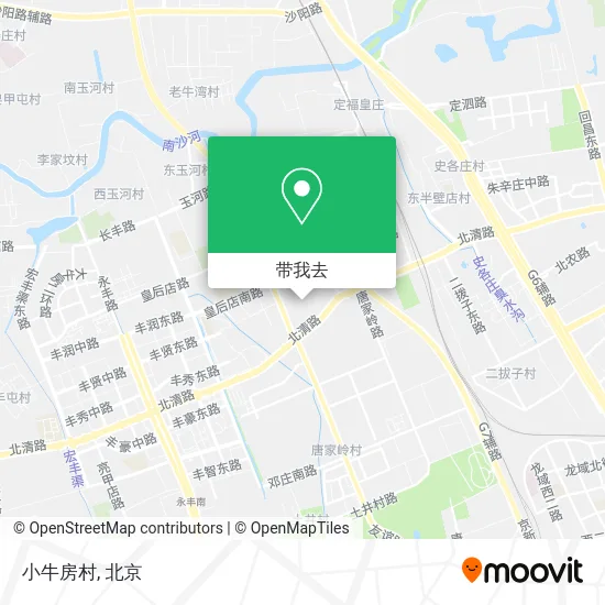 小牛房村地图