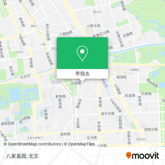 八家嘉园地图