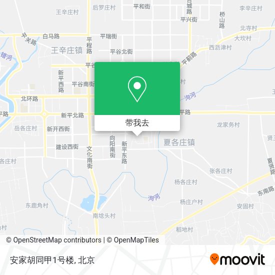 安家胡同甲1号楼地图