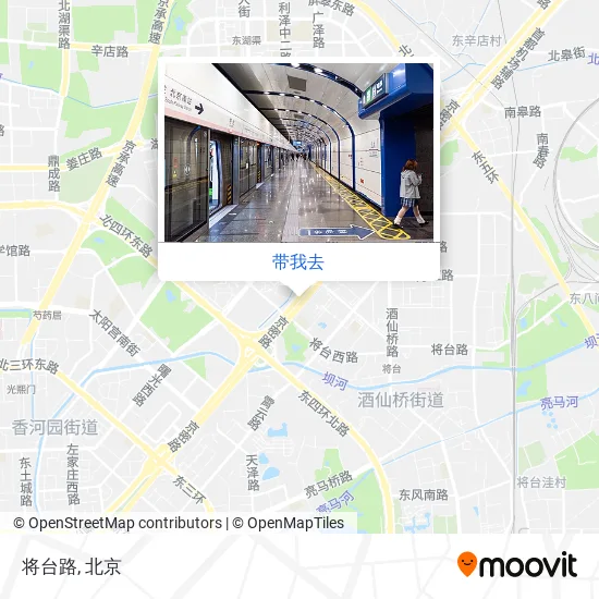 将台路地图
