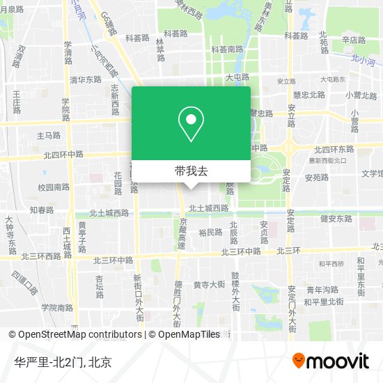 华严里-北2门地图