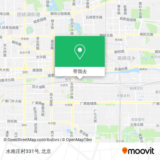 水南庄村331号地图