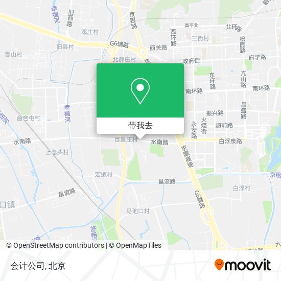 会计公司地图