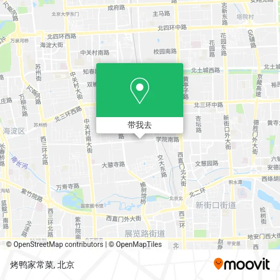 烤鸭家常菜地图