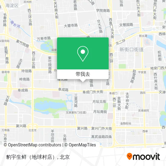 豹宇生鲜（地球村店）地图