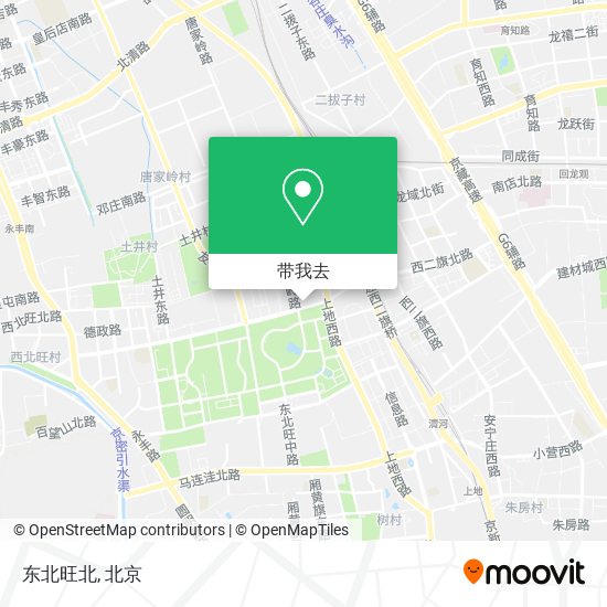 东北旺北地图
