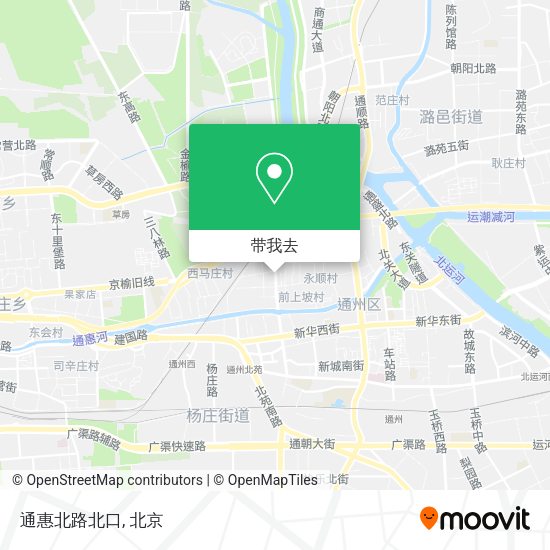 通惠北路北口地图