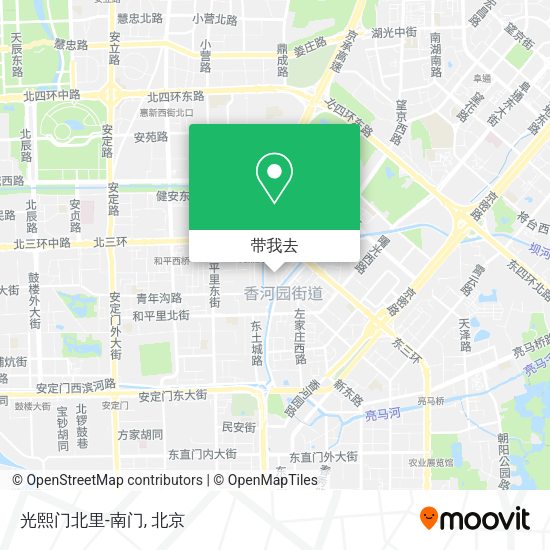 光熙门北里-南门地图