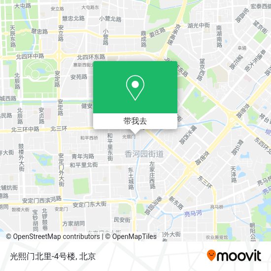 光熙门北里-4号楼地图