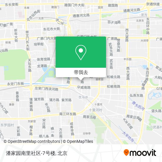 潘家园南里社区-7号楼地图