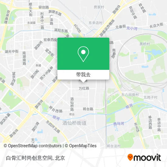 白骨汇时尚创意空间地图