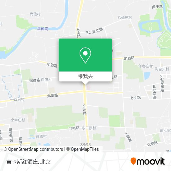 吉卡斯红酒庄地图