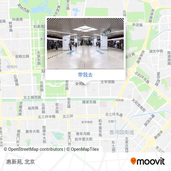 惠新苑地图