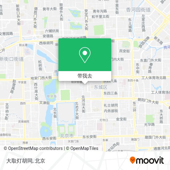 大取灯胡同地图