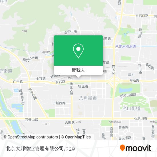 北京大邦物业管理有限公司地图