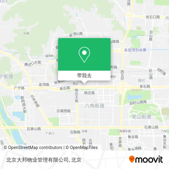北京大邦物业管理有限公司地图