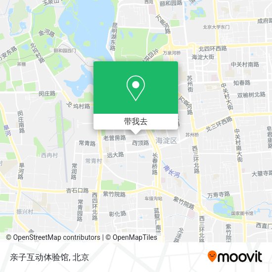 亲子互动体验馆地图