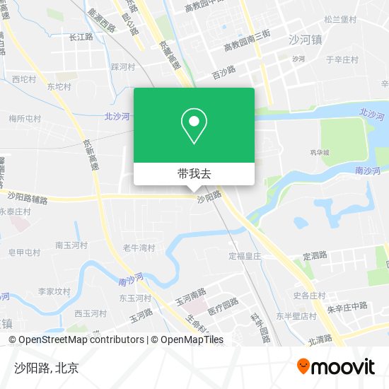 沙阳路地图