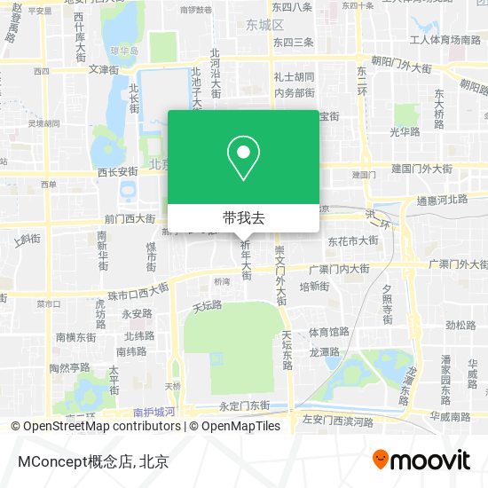 MConcept概念店地图