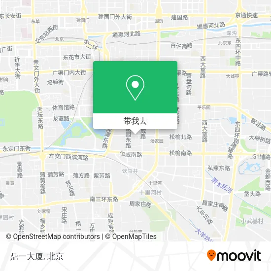 鼎一大厦地图